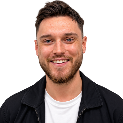 Friendly Bearded Professional Headshot Cutout